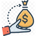 Borrower Loan Bribery Icon