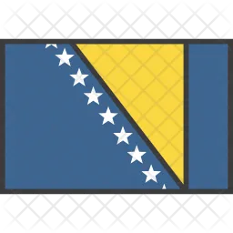 Bosnia Flag Icon