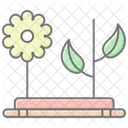 Botanical Garden Lineal Color Icon Icon