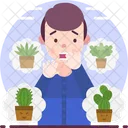 Botanophobia Fear Of Plants Icon