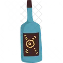 Botella de vino  Icono