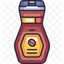 Bottle instant coffee  Icon