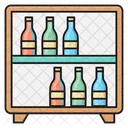 Bottles Shelf Bar Icon