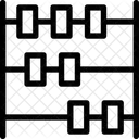 Boulier Calcul Comptage Icône