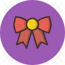 Bow Christmas Xmas Icon