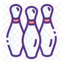 Bowl Bowling Pin Icon