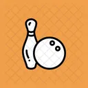 Bowling Ball Pin Icon