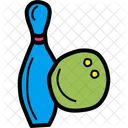 Bowling Ball Pin Icon