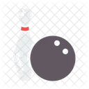 Bowling Ball Pin Icon