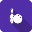 Bowling Ball Pin Icon