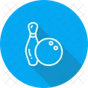 Bowling Ball Pin Icon