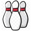 Bowling Tenpins Game Icon