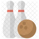 Bowling Ten Pins Icon