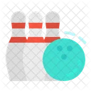 Bowling Game Fun Icon