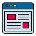 Webpage Website Web Layout Icon