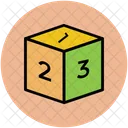 Box Digits Learning Icon