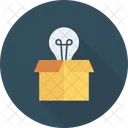 Box Delivery Blub Icon