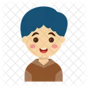 Cartoon Boy Kids Icon