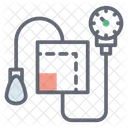 Arterial Pulse Bp Cuff Bp Machine Icon