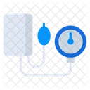 Arterial Pulse Bp Cuff Bp Machine Icon