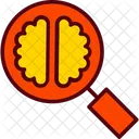 Brain Examine Find Icon