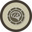 Brain Mental Health Mind Cognition Intelligence Neurology Icon