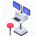 Brain Monitoring Mri Neurology Icon