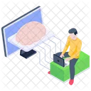 Brain Simulation  Icon