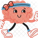 Brain training exercise healthy  Icon