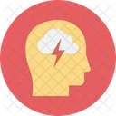 Brainstorm Bright Thought Creative Person Icon