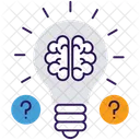 Brainstorming Creative Thinking Creative Brain Icon