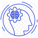 Brainstorming Brain Development Artificial Intelligence Icon