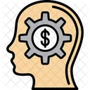 Brainstorming Cog Head Icon