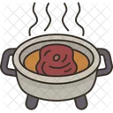 Braising Cooking Meat Icon