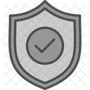 Brand Protection Checkmark Guard Icon