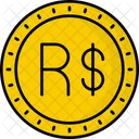 Brazil Real Coin Money Icon