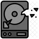 Break Hard Disk Break Hdd Hard Disk Drive Icon