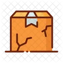 Breakage Broken Package Broken Delivery Box Icon