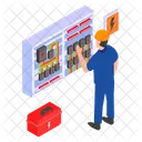 Main Board Distribution Board Panelboard Icon