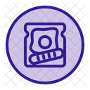 Breakfast Sausage Bread Icon