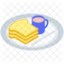 Breakfast Platter Vector  Icon