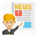 Breaking News News Latest News アイコン