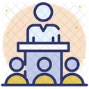 Breakout Session Debate Speech Icon