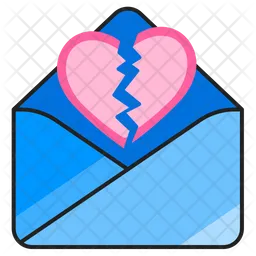 Breakup letter  Icon