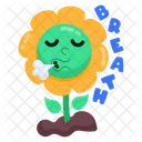 Breathing Flower  Icon