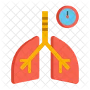 Breathing Rate Breathe Lungs Icon