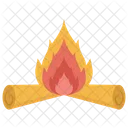 Lagerfeuer Brennholz Brennholz Symbol