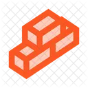 Bricks Wall Construction Icon