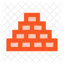 Bricks Wall Construction Icon