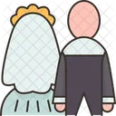 Bride Groom Wedding Icon